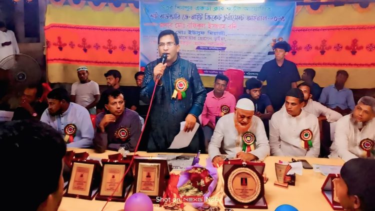 যুব সমাজকে মাদক থেকে দূরে রাখতে খেলাধুলার কোনো বিকল্প নেই: মো. রফিকুল ইসলাম রনি