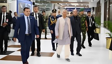 বিমসটেক সম্মেলনে যোগ দিতে ঢাকা ছেড়েছেন প্রধান উপদেষ্টা