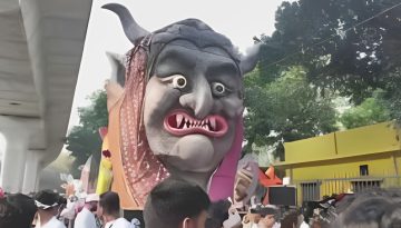 বর্ণিল আয়োজনে ‘বর্ষবরণ আনন্দ শোভাযাত্রা’, হাজারো মানুষের ঢল