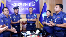 রাঙ্গামাটি জেলা পুলিশের মাসিক অপরাধ পর্যালোচনা সভা অনুষ্ঠিত