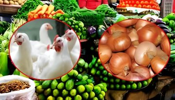 সবজি-পেঁয়াজের বাজারে বাজার চড়া, কমেছে মুরগিতে