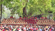 রমনার বটমূলে মানুষের ভিড়, গানে গানে বর্ষবরণ