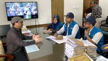 রাজশাহী এলজিইডি ভবনে দুদকের হানা