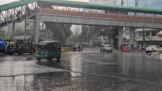ভ্যাপসা গরমের পর রাজধানীতে স্বস্তির বৃষ্টি