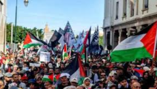 গাজায় ইসরায়েলি হামলার প্রতিবাদে মরক্কোয় ব্যাপক বিক্ষোভ