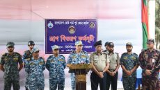 সেন্টমার্টিনে সপ্তাহ ব্যাপী জনসচেতনতা বৃদ্ধিসহ বিভিন্ন সেবামূলক কার্যক্রম পরিচালনা করেছে কোস্ট গার্ড