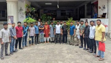 জবি ছাত্রদলের বৃক্ষরোপণ কর্মসূচি