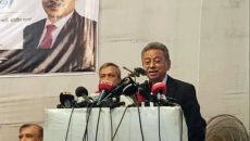 ৫২টা রাজনৈতিক দল ডিসেম্বরের মধ্যে নির্বাচন চায়: আমীর খসরু