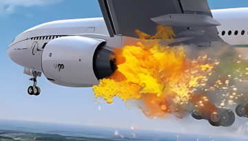 শাহজালাল থেকে উড্ডয়নের পরপরই তার্কিশ বিমানের ইঞ্জিনে আগুন