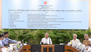 একনেক সভা শেষে উপদেষ্টা পরিষদের রুদ্ধদ্বার বৈঠক