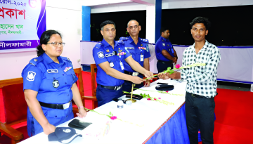 নীলফামারীতে মেধা ও যোগ্যতায় কনস্টেবল পদে চাকরি পেলেন ২৫ জন
