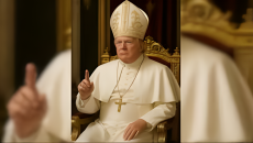 পোপের পোশাকে নিজের ছবি দিলেন ট্রাম্প