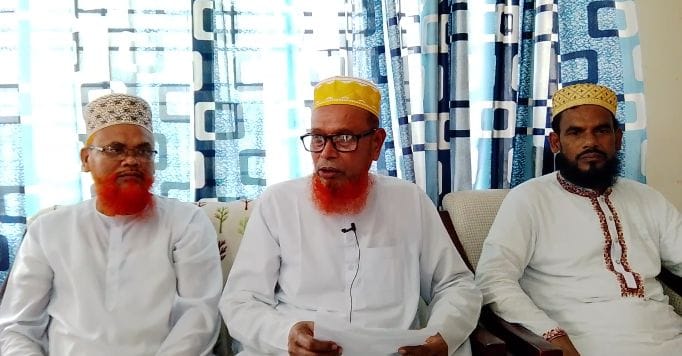পটুয়াখালীতে আওয়ামী ফ্যাসিষ্টদের নিয়ে জেলা ওলামা দলের কমিটি গঠনের প্রতিবাদে সংবাদ সম্মেলন