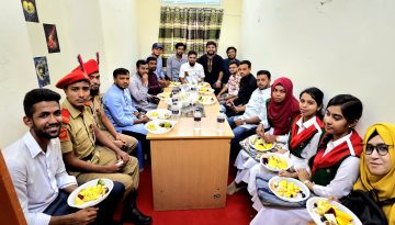 জমকালো আয়োজনে সোহরাওয়ার্দী কলেজ সাংবাদিক সমিতির মৌসুমী ফল উৎসব