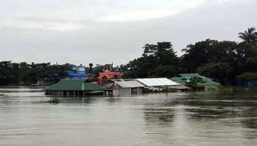 বন্যার কবলে সিলেট-মৌলভীবাজার