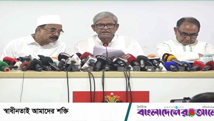গণতান্ত্রিক প্রক্রিয়ায় ফেরাতে চীনের ইতিবাচক মনোভাব: মির্জা ফখরুল