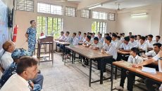 চাঁদপুরে কোস্ট গার্ডের “তারুণ্যের উৎসব-২০২৫” শীর্ষক জনসচেতনতামূলক কর্মশালা অনুষ্ঠিত