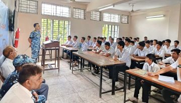 চাঁদপুরে কোস্ট গার্ডের “তারুণ্যের উৎসব-২০২৫” শীর্ষক জনসচেতনতামূলক কর্মশালা অনুষ্ঠিত