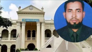 অভিভাবক শূন্য শিক্ষার্থীদের পাশে জবি শিক্ষক ড. ওমর ফারুক