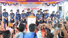 ঢাকা-টাঙ্গাইল মহাসড়কের চন্দ্রা এলাকা পরিদর্শন করলেন হাইওয়ে পুলিশ প্রধান