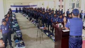 সাতক্ষীরা জেলা পুলিশের কিট প্যারেড অনুষ্ঠিত