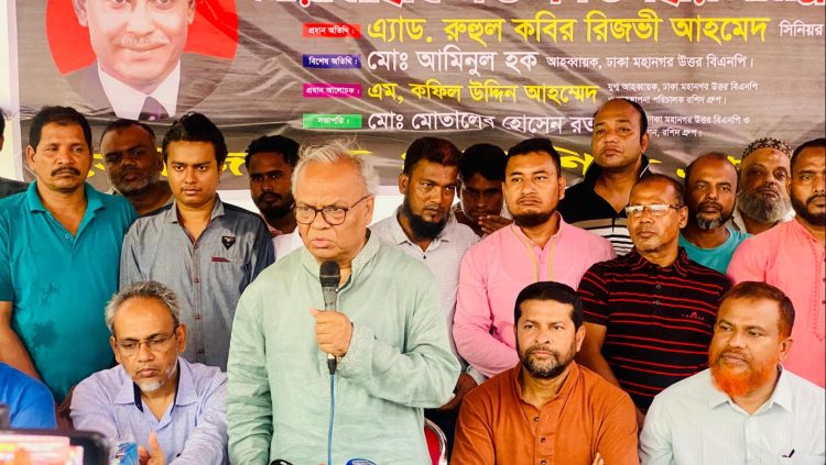 নির্বাচন নিয়ে টালবাহানা হচ্ছে: রিজভী