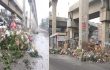 গাজীপুরের চান্দনা চৌরাস্তায় মহাসড়কে ময়লার স্তূপ, দুর্গন্ধে নাকাল পথচারী