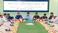 সাতক্ষীরায় আইন-শৃঙ্খলা বিষয়ক মাসিক সভায় অনুষ্ঠিত