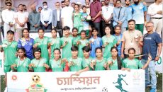 জাতীয় গোল্ডকাপ ফুটবলের শিরোপা জিতল রংপুর ও রাজশাহী বিভাগ