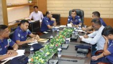 সিরাজগঞ্জ জেলা পুলিশের মাসিক কল্যাণ ও অপরাধ সভা অনুষ্ঠিত