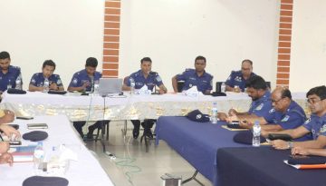 জামালপুর জেলা পুলিশের মাসিক অপরাধ পর্যালোচনা সভা অনুষ্ঠিত