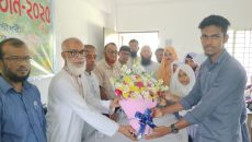 ধামরাইয়ের সূয়াপুর-নান্নার স্কুল এন্ড কলেজে এইচএসসি পরীক্ষার্থীদের বিদায় সংবর্ধনা