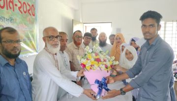 ধামরাইয়ের সূয়াপুর-নান্নার স্কুল এন্ড কলেজে এইচএসসি পরীক্ষার্থীদের বিদায় সংবর্ধনা