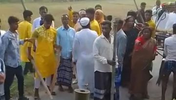 পাতে মাংস কম, বিয়ে বাড়িতে ধাওয়া-পাল্টা ধাওয়া