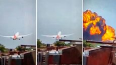 ঘুমন্ত অবস্থায় প্রাণ হারাল শিক্ষার্থীরা? হোস্টেলে ভেঙে পড়ল বিমান