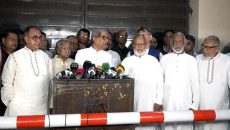 খালেদা জিয়ার সঙ্গে ঈদ শুভেচ্ছায় বিএনপির শীর্ষ নেতারা