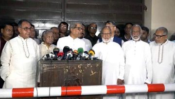 খালেদা জিয়ার সঙ্গে ঈদ শুভেচ্ছায় বিএনপির শীর্ষ নেতারা