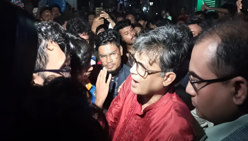 অবরুদ্ধ নয়, প্রেস সচিবকে দাবি জানাতে গিয়েছি: আন্দোলনকারী