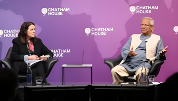 আ. লীগ নিষিদ্ধ হয়নি, কিছু সময়ের জন্য কার্যক্রম স্থগিত হয়েছে: ড. ইউনূস