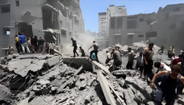 ইসরায়েলি হামলায় ২৪ ঘন্টায় আরও ১০০ ফিলিস্তিনি নিহত