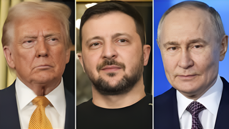 পুতিন ও জেলেনস্কির সঙ্গে বৈঠক করতে ইচ্ছুক ট্রাম্প