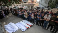 গাজায় ঈদের দিনে ৪২ ফিলিস্তিনিকে হত্যা করল ইসরায়েল