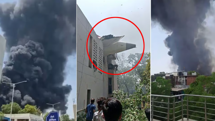ভারতের গুজরাটে বিধ্বস্ত বিমানের কেউ বেঁচে নেই: রিপোর্ট