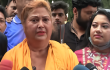 বিদেশে থাকা ছেলের নামে মামলা, বিএনপি অফিসে গেলেন রিনা খান
