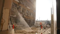 ইরানি মিসাইল হামলায় বিধ্বস্ত ইসরাইলি হাসপাতাল