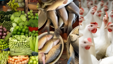 ক্রেতা কম থাকলেও সবজি-মুরগির বাজার চড়া