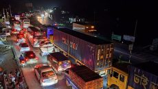 ঢাকা-যমুনা সেতু পথে তীব্র যানজট