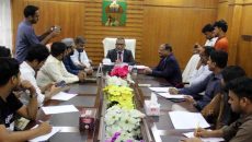 সাম্প্রতিক চীন সফর শেষে সাংবাদিকদের সঙ্গে ইবি উপাচার্যের মতবিনিময়