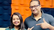 বেতারের জন্য গাইলেন সাব্বির-অনন্যা