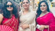 গানে নাচে উপস্থাপনায় মুগ্ধতা ছড়িয়ে দেশে ফিরলেন মৌসুমী, তানহা, স্বর্ণলতা